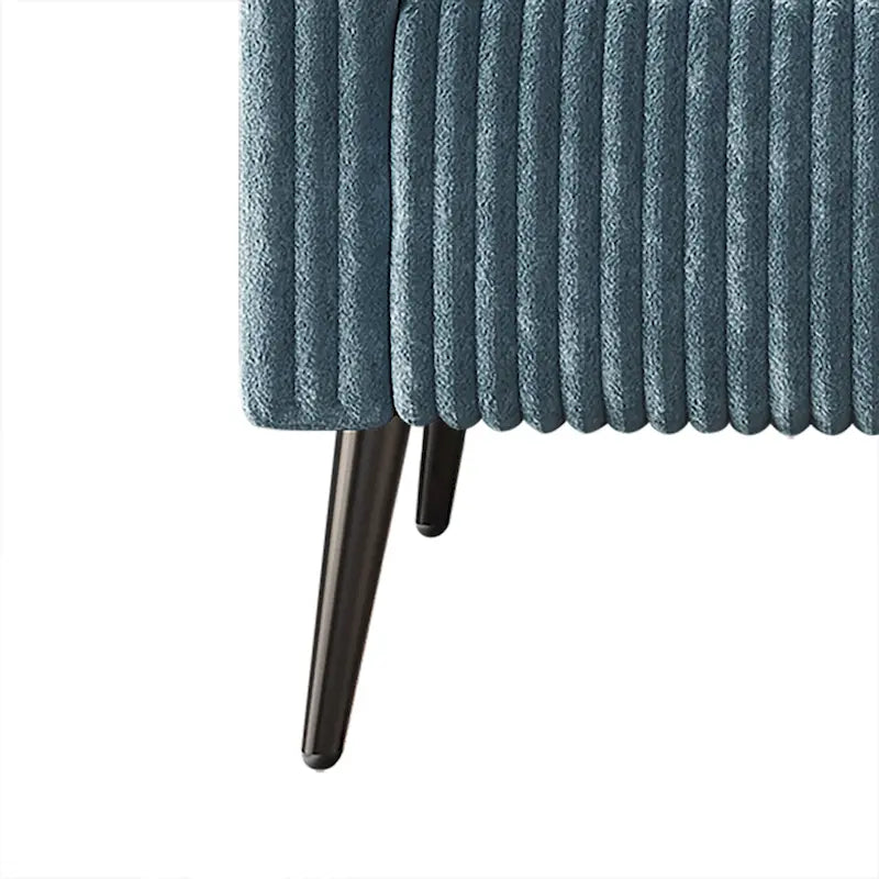 CraftPorch Corduroy Modern and Glamorous Velvet Upholstered Loveseat