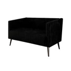 CraftPorch Corduroy Modern and Glamorous Velvet Upholstered Loveseat