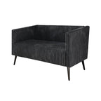 CraftPorch Corduroy Modern and Glamorous Velvet Upholstered Loveseat