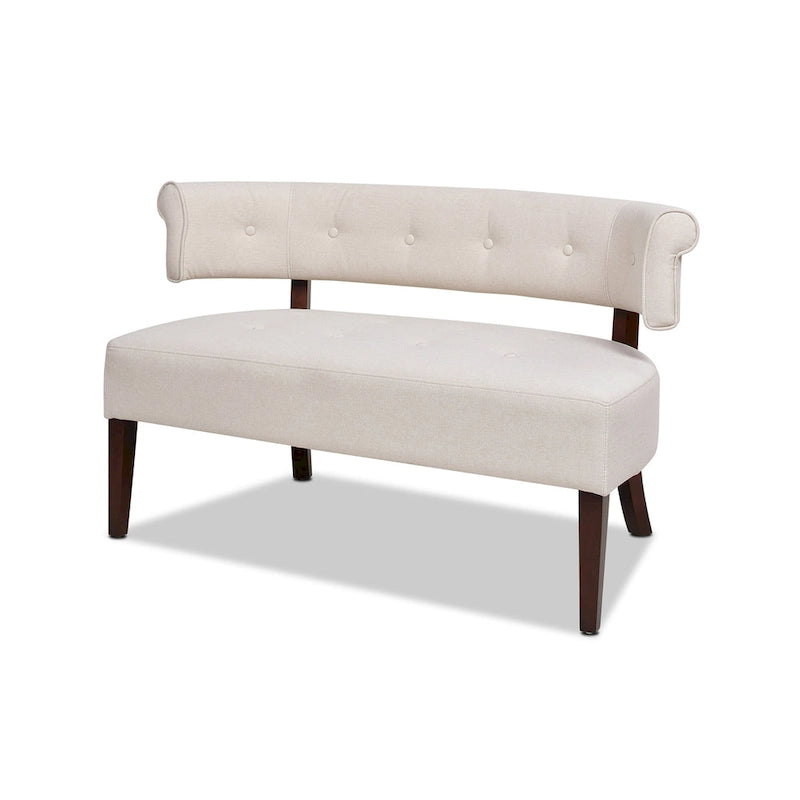 Jared 51 modern, süllyesztett karfás, gombtűzött padülőke