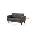 Sofá loveseat Orlando de Artdeco Home