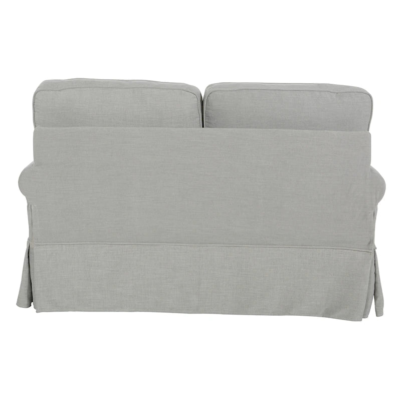 Canapé causeuse avec housse Zuni de style mi-siècle Porch & Den