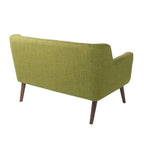 Carson Carrington Balestrand Loveseat aus Stoff mit getufteter Rückenlehne im Mid-Century-Stil – N/A