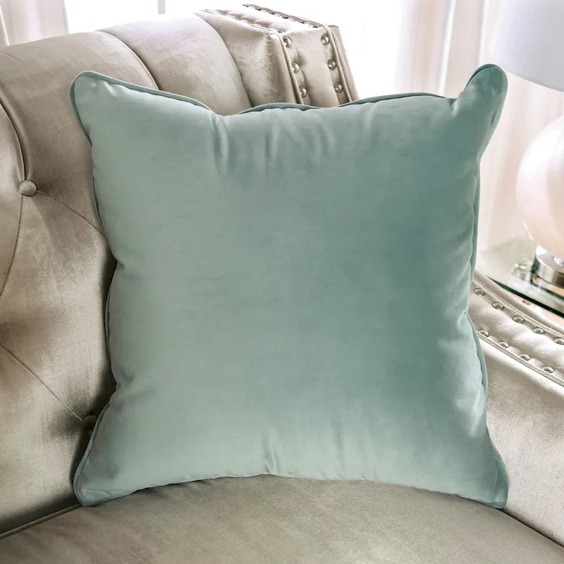 Vynn gepolsterter Zweisitzer aus Massivholz im Übergangsstil von Furniture of America