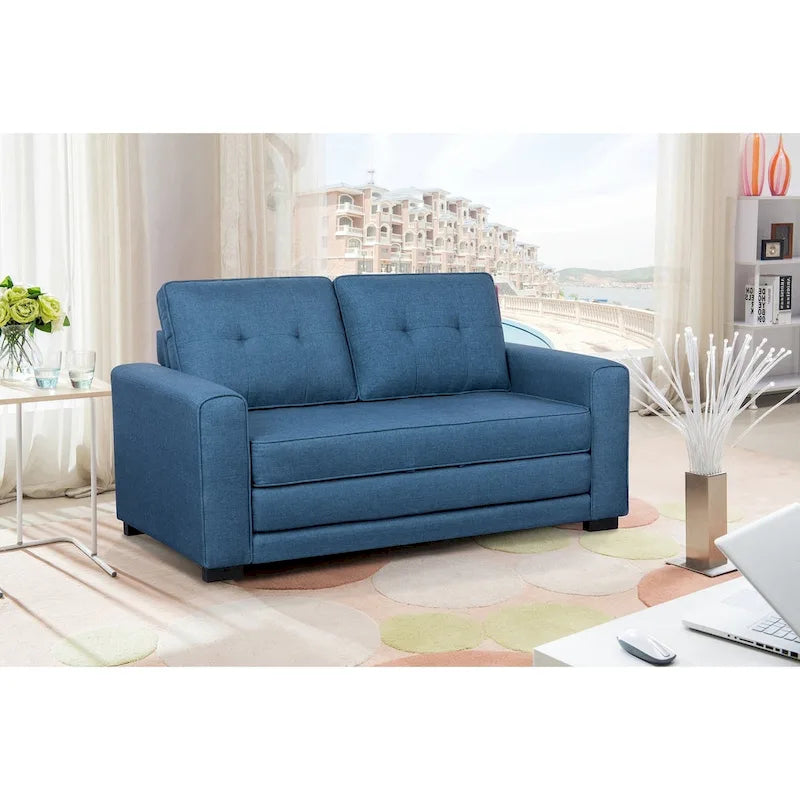 Daisy moderne loveseat van stof en slaapbank
