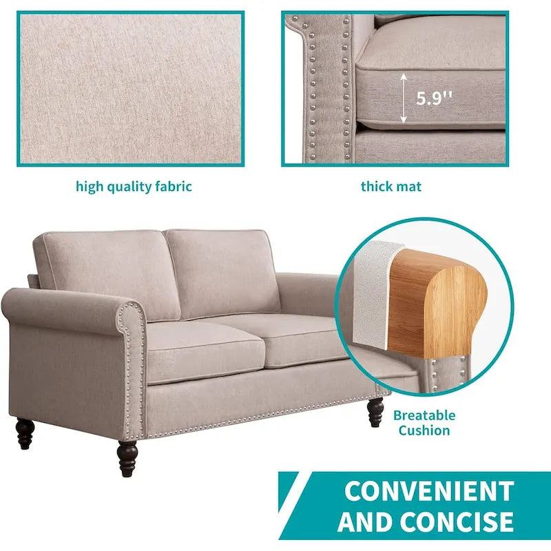 Moderne bank, loveseat Mixoy