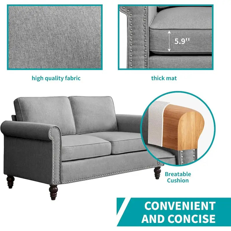 Moderne bank, loveseat Mixoy