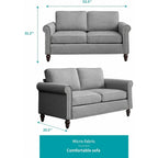 Moderne bank, loveseat Mixoy