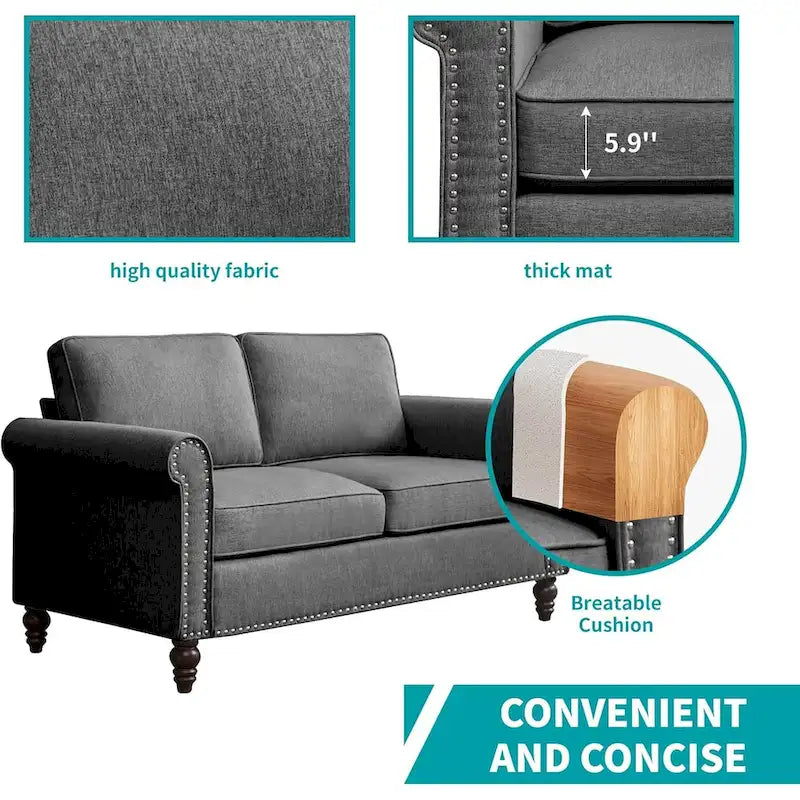 Moderne bank, loveseat Mixoy