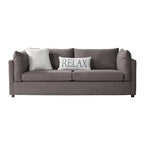 Roundhill Furniture Enda, párnázott háttámlás, szövetből készült, 3 részes kanapé- és pihenőfotel-garnitúra