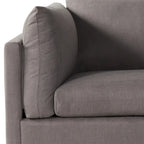 Roundhill Furniture Enda, párnázott háttámlás, szövetből készült, 3 részes kanapé- és pihenőfotel-garnitúra