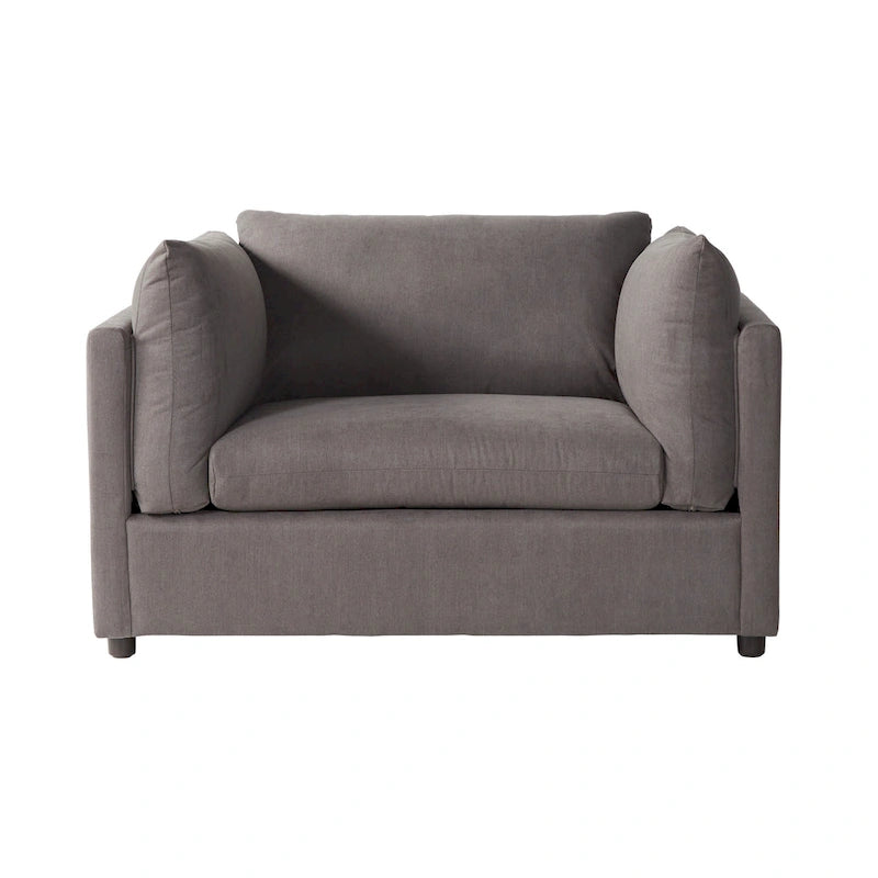 Roundhill Furniture Enda, párnázott háttámlás, szövetből készült, 3 részes kanapé- és pihenőfotel-garnitúra