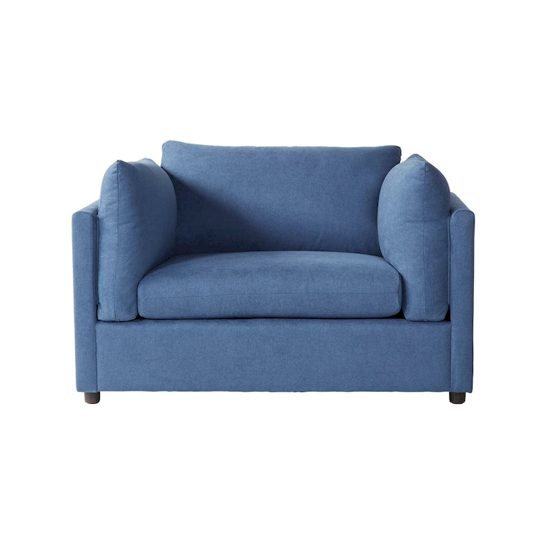 Roundhill Furniture Enda, párnázott háttámlás, szövetből készült, 3 részes kanapé- és pihenőfotel-garnitúra