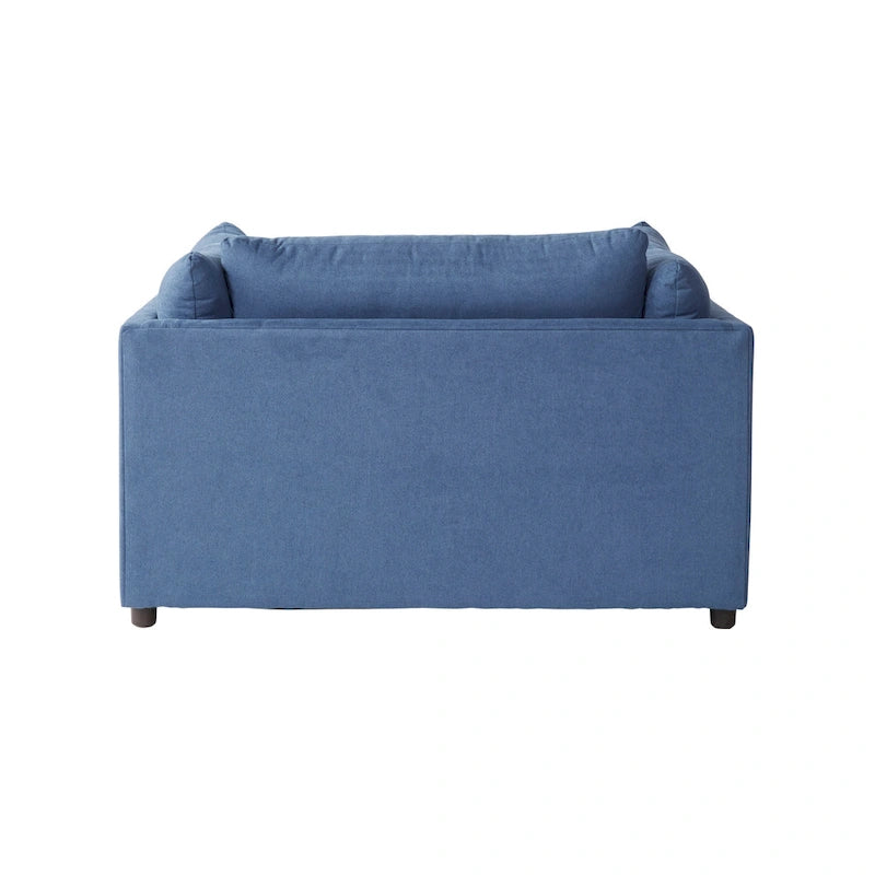 Roundhill Furniture Enda, párnázott háttámlás, szövetből készült, 3 részes kanapé- és pihenőfotel-garnitúra
