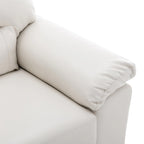 Morden Fort gepolsterte Loveseats für das Wohnzimmer, 2-Sitzer-Sofa aus Kunstleder