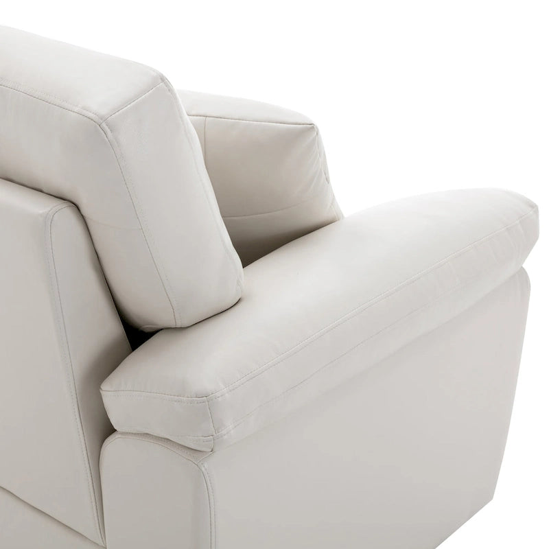 Morden Fort gepolsterte Loveseats für das Wohnzimmer, 2-Sitzer-Sofa aus Kunstleder