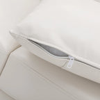 Morden Fort gepolsterte Loveseats für das Wohnzimmer, 2-Sitzer-Sofa aus Kunstleder