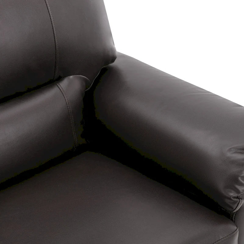 Morden Fort gepolsterte Loveseats für das Wohnzimmer, 2-Sitzer-Sofa aus Kunstleder