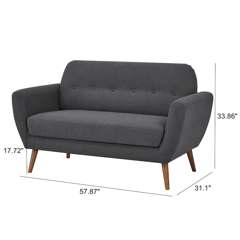 Carson Carrington Maglo gestoffeerde loveseat