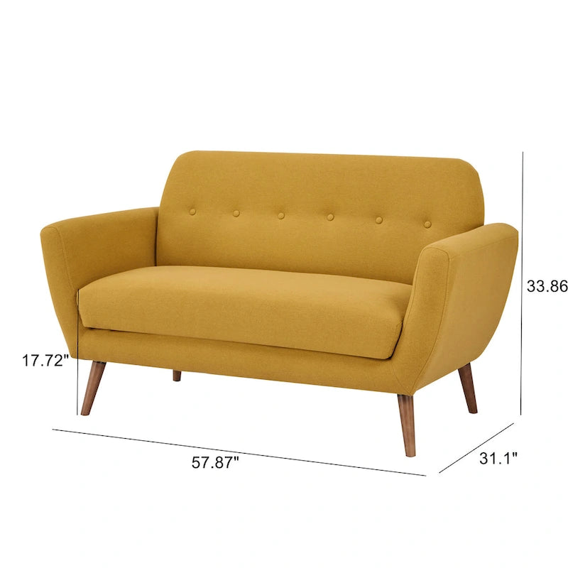 Carson Carrington Maglo gestoffeerde loveseat