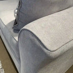 Canapé deux places Camero de Roundhill Furniture en tissu, avec dossier à coussins