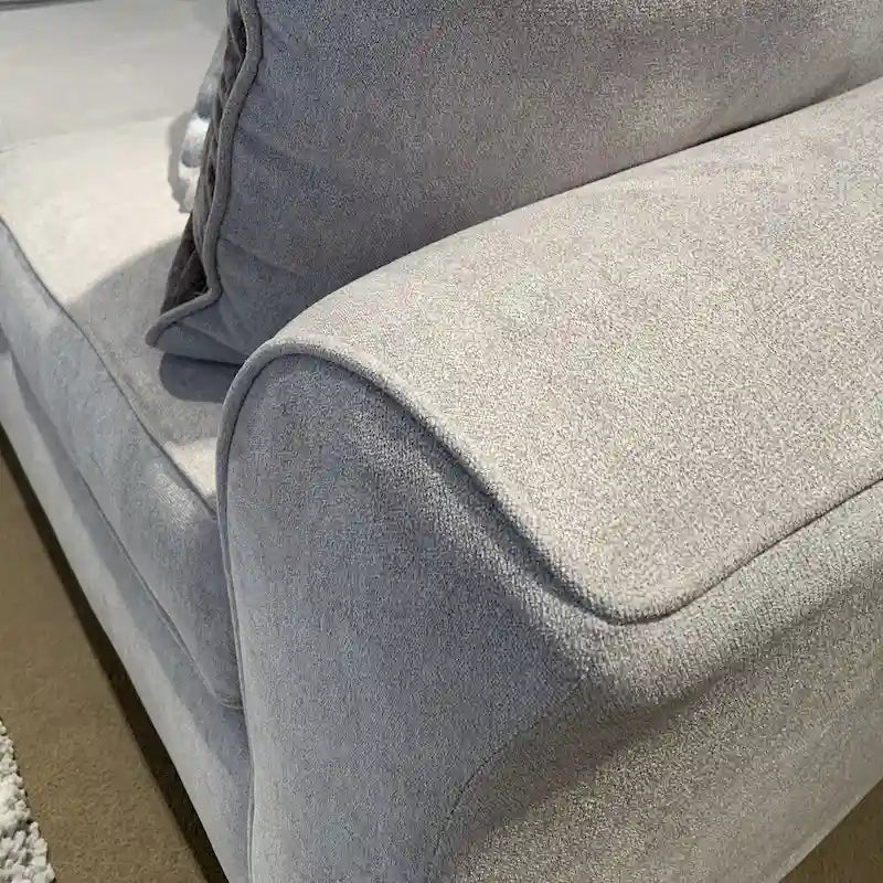 Canapé deux places Camero de Roundhill Furniture en tissu, avec dossier à coussins