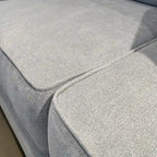 Canapé deux places Camero de Roundhill Furniture en tissu, avec dossier à coussins