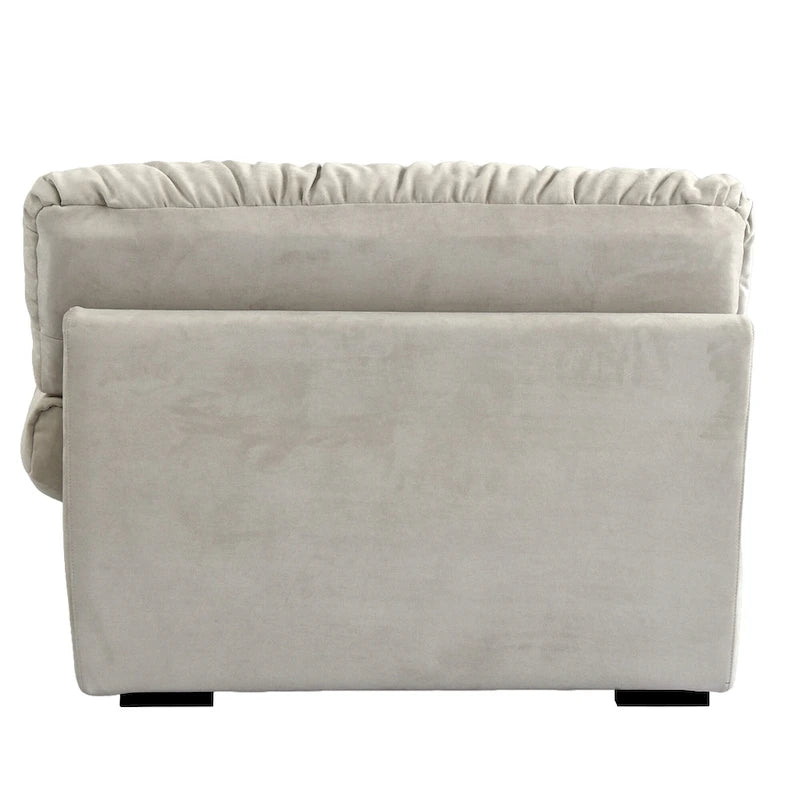 Minimalistische cloud-loveseat