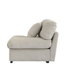 Minimalistische cloud-loveseat