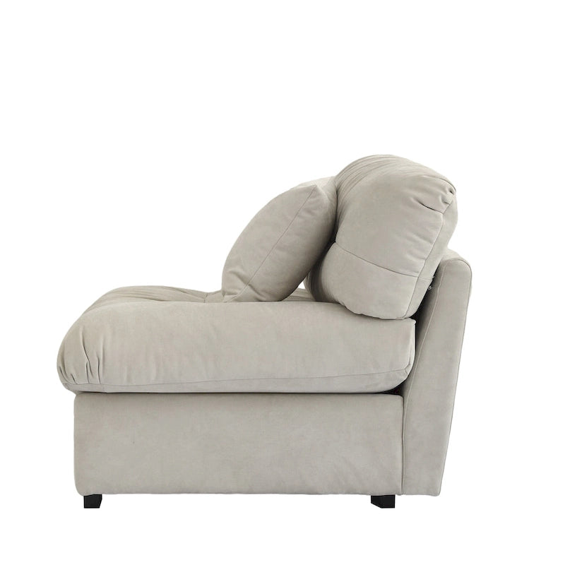 Minimalistische cloud-loveseat
