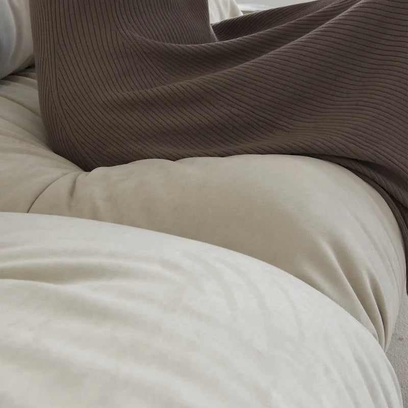 Minimalistische cloud-loveseat