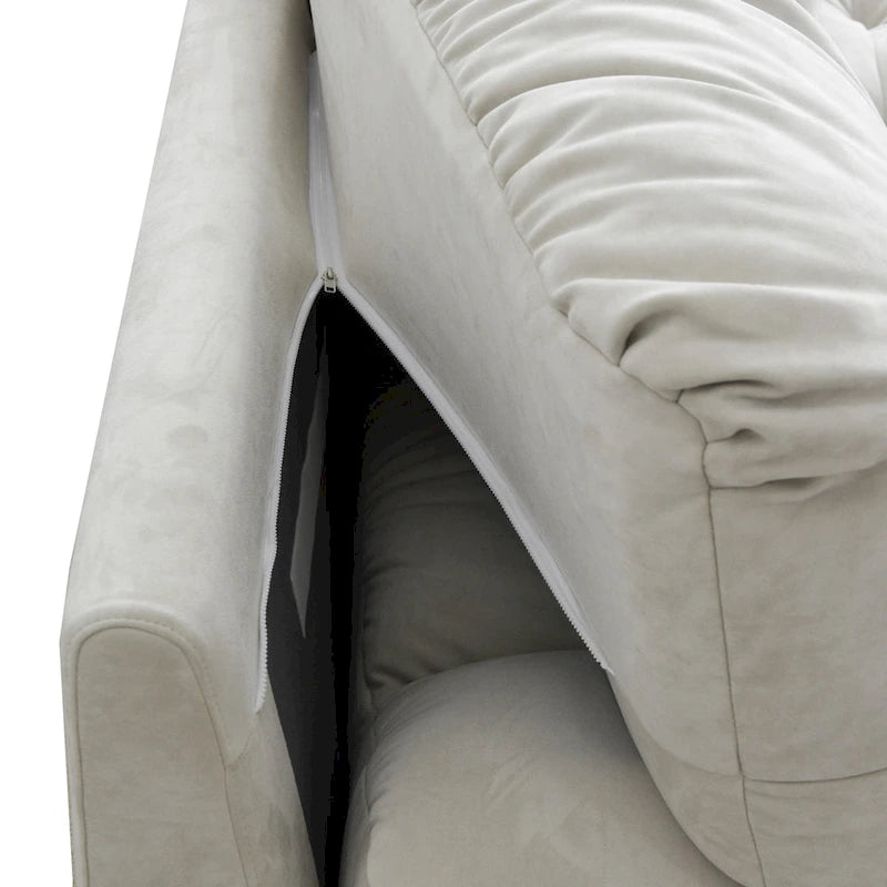 Minimalistische cloud-loveseat