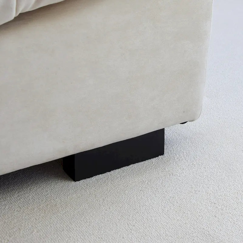 Minimalistische cloud-loveseat
