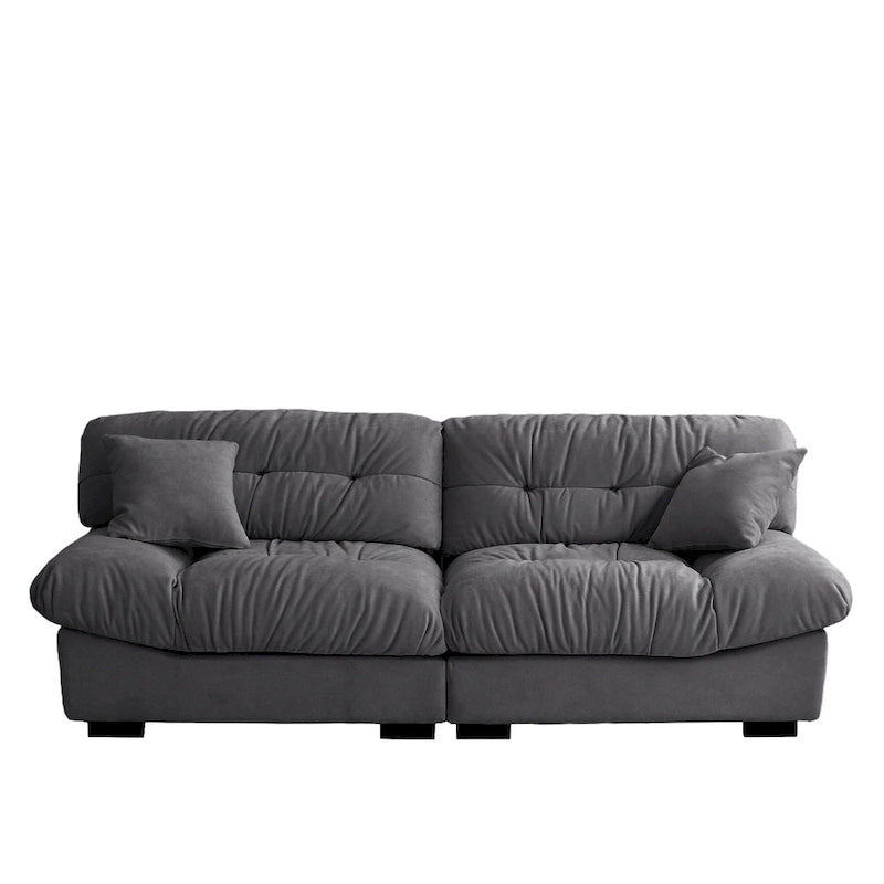 Minimalistische cloud-loveseat