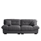 Minimalistische cloud-loveseat