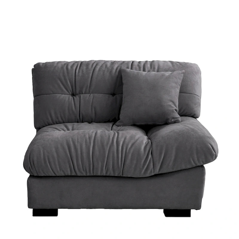 Minimalistische cloud-loveseat