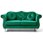 Hollywood Velvet Loveseat