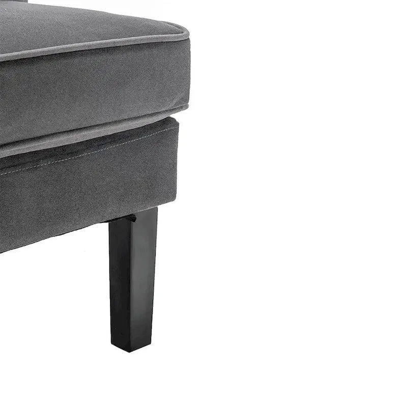 Banco loveseat moderno, sofá loveseat, banco tipo settee con respaldo alto para el comedor, la sala, el pasillo o la entrada