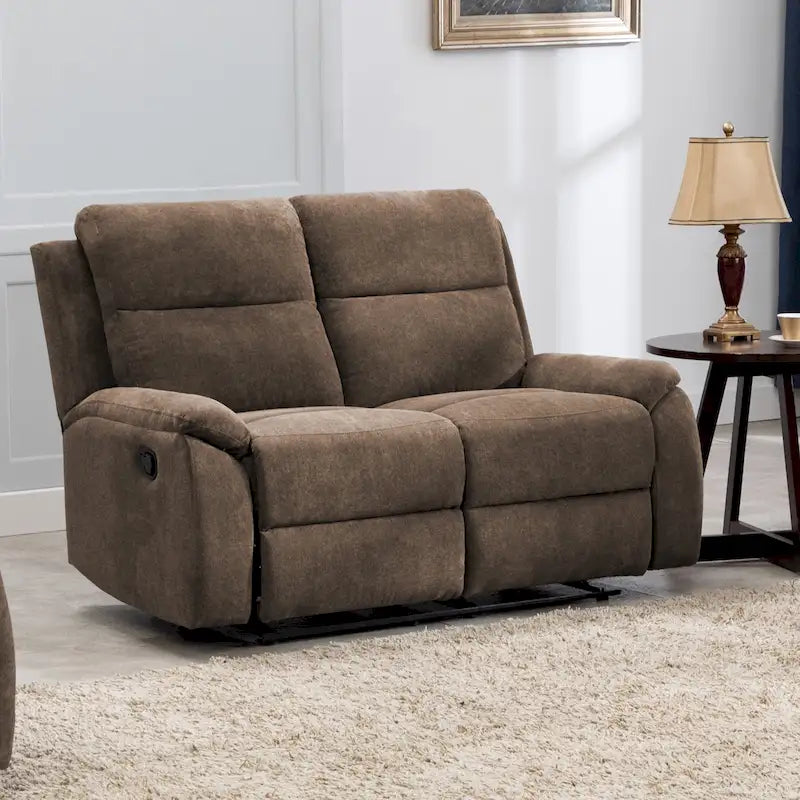 Tapicerowana rozkładana dwuosobowa sofa do salonu