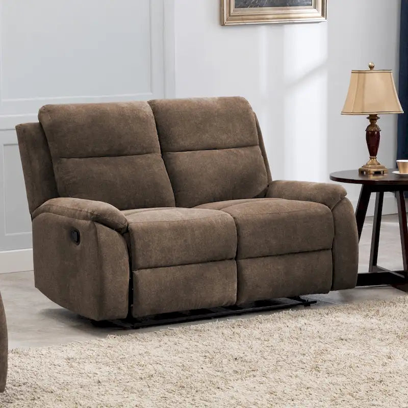 Tapicerowana rozkładana dwuosobowa sofa do salonu