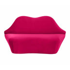 Aksamitna sofa Lips - 67.7W x 29.1D x 36H