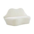 Aksamitna sofa Lips - 67.7W x 29.1D x 36H