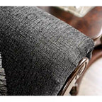 Mansuri traditionelles 2-teiliges Sofaset aus Chenille mit gerollten Armlehnen von Gracewood Hollow