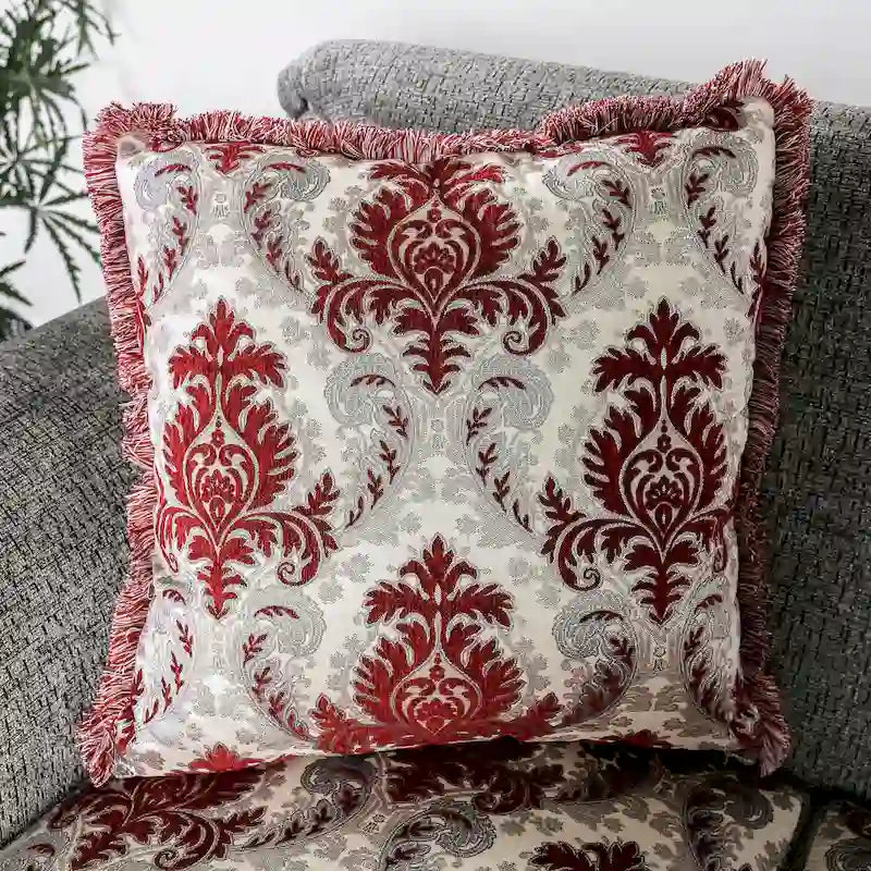 Mansuri traditionelles 2-teiliges Sofaset aus Chenille mit gerollten Armlehnen von Gracewood Hollow