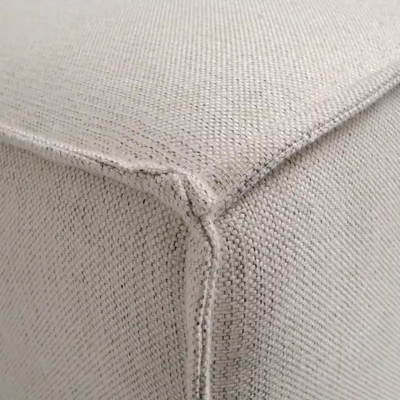 Canapé modulaire contemporain 5 pièces avec pouf