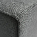 Canapé modulaire contemporain 5 pièces avec pouf