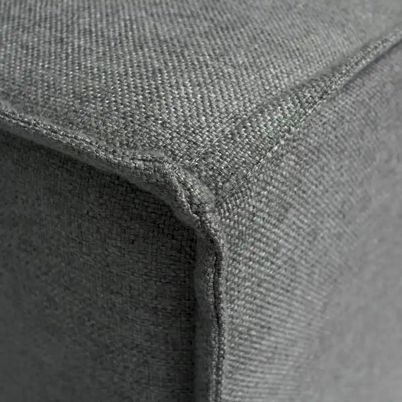 Canapé modulaire contemporain 5 pièces avec pouf