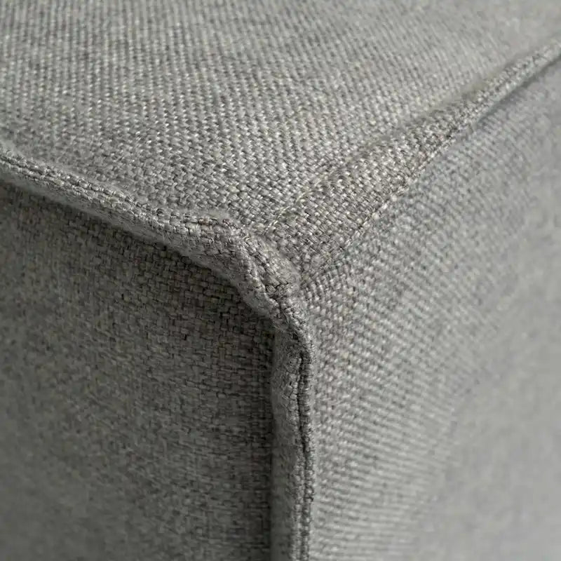 Canapé modulaire contemporain 5 pièces avec pouf