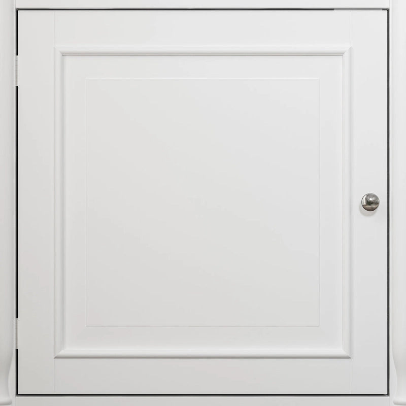 Großes Unterhaltungszentrum mit Bücherregalen, 57x38 Zoll, mit Hutch-Fach für Fernseher