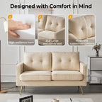 Nowoczesna dwuosobowa sofa VINGLI 56